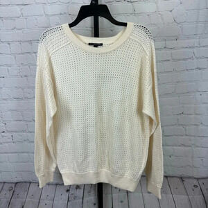 W118 By Walter Baker Cream Sweater Size Large